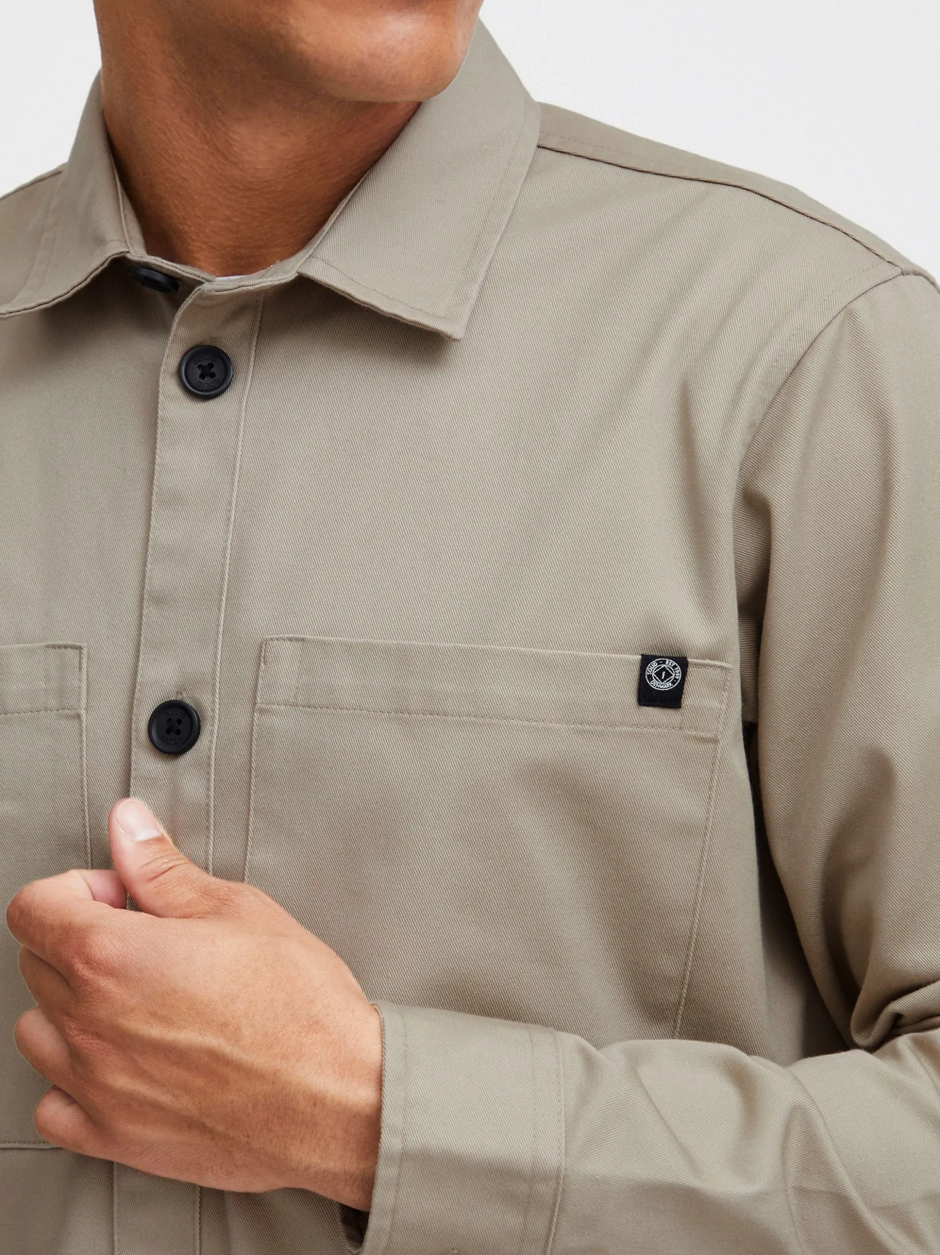 Solid Herren Kurzjacke - SDSigurd in beige