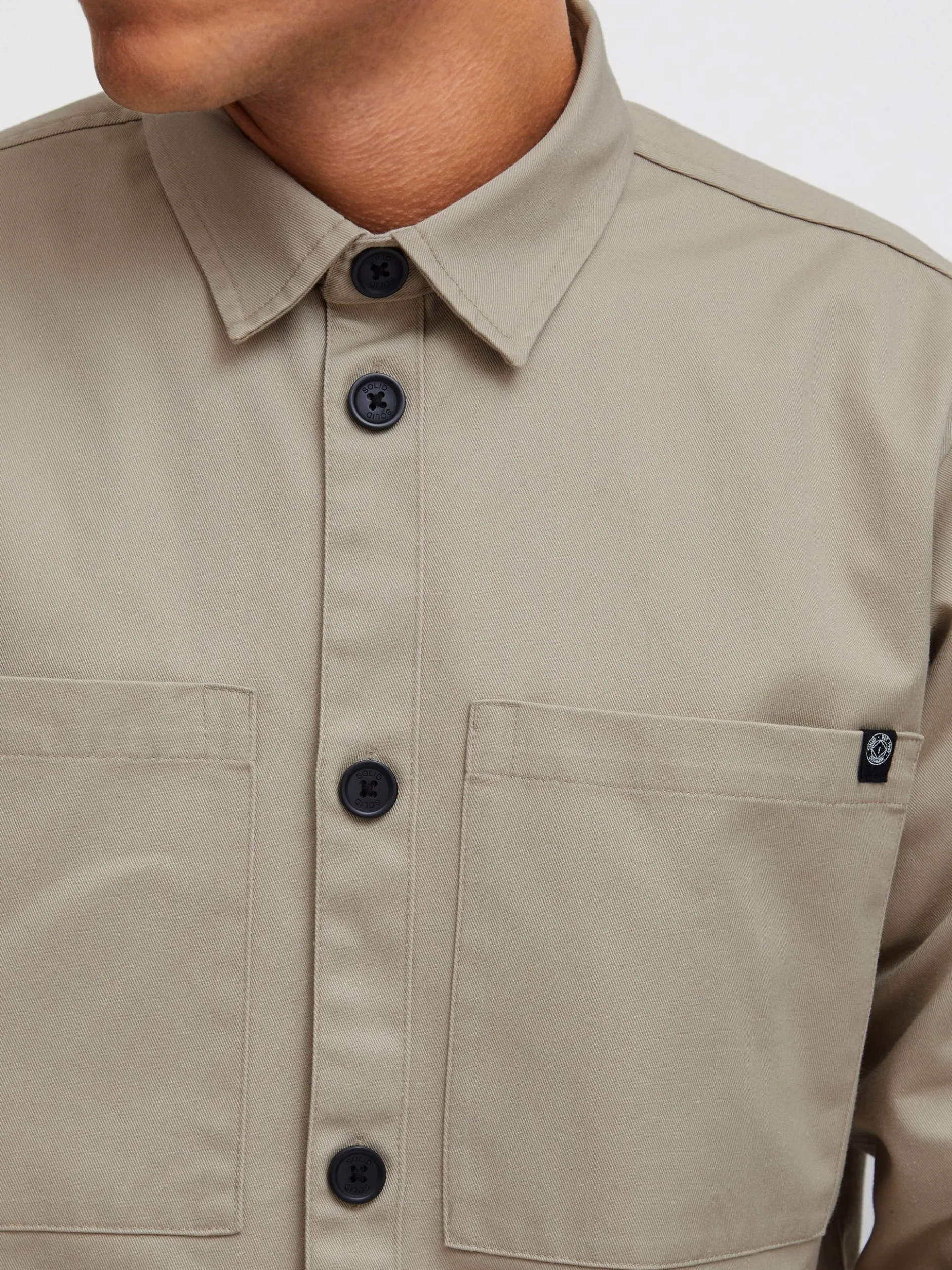 Solid Herren Kurzjacke - SDSigurd in beige