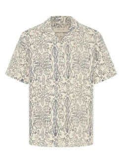 Solid Herren Leinenhemd - SDUtkolt in beige