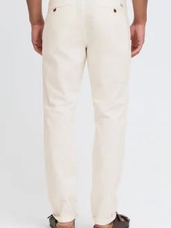 Solid Herren Leinenhose - SDLoran in weiß