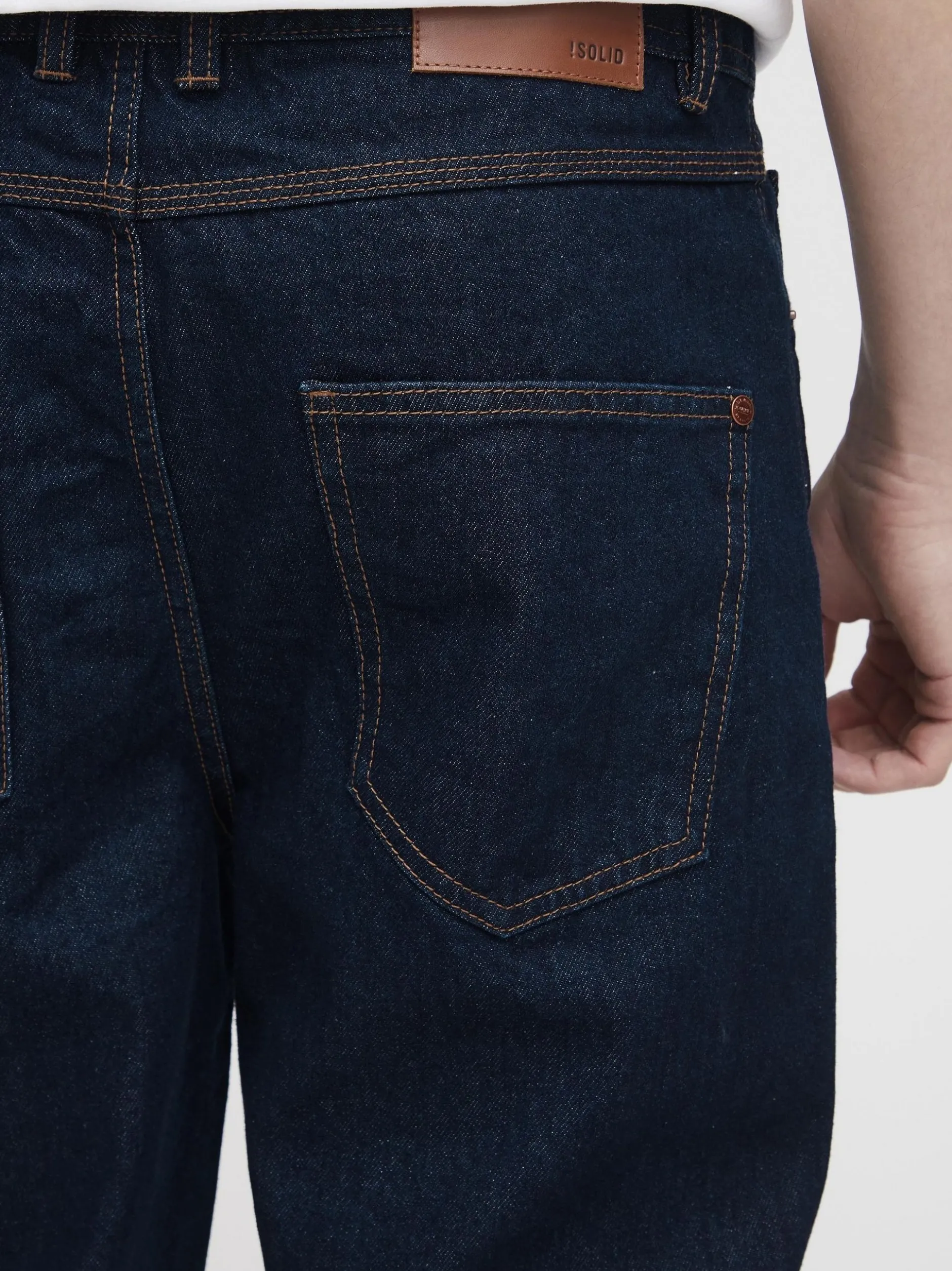 Solid Herren 5-Pocket-Jeans - SDHoffmann in dark stone