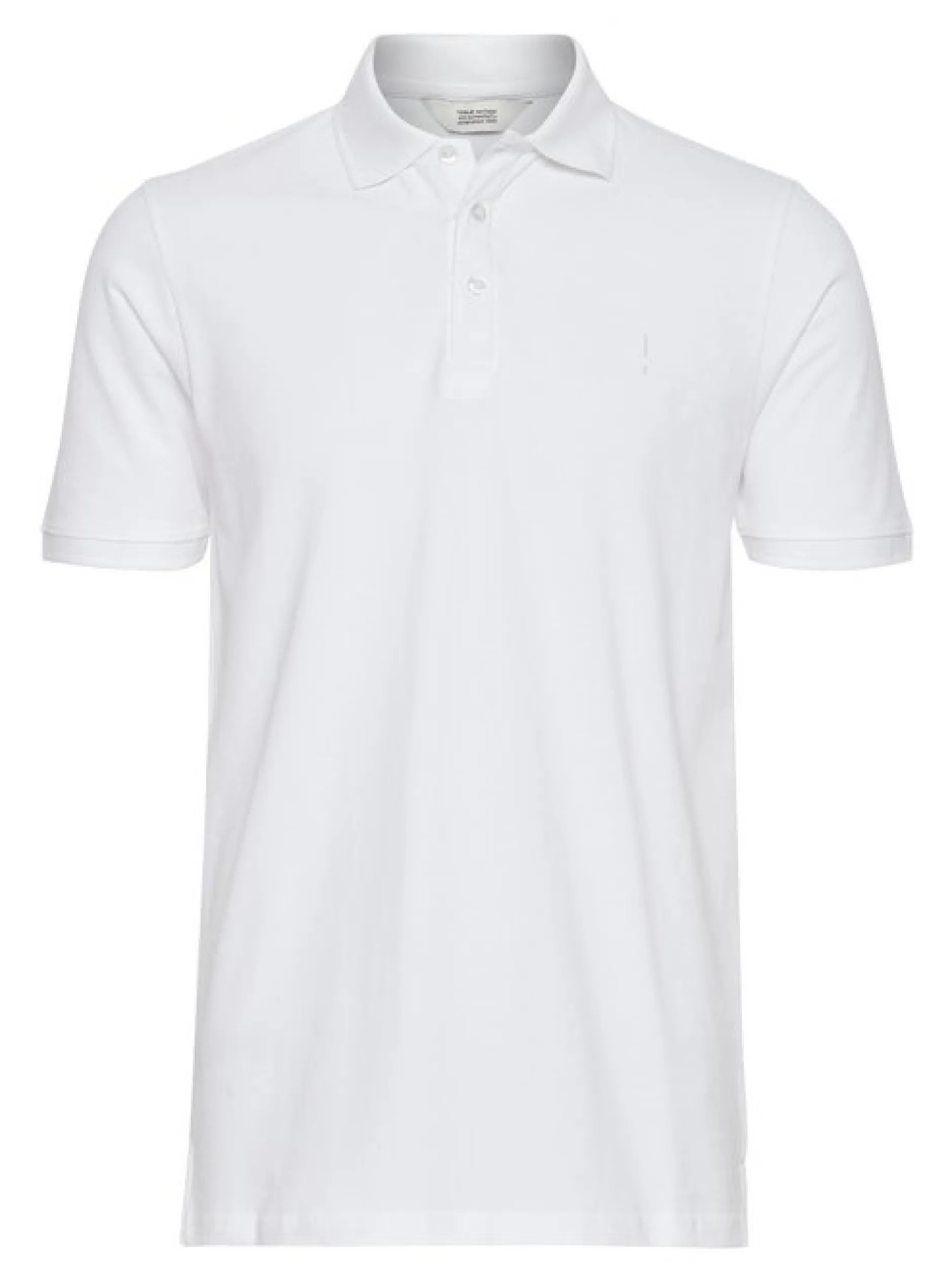 Solid Herren Poloshirt - SDAthen in weiß