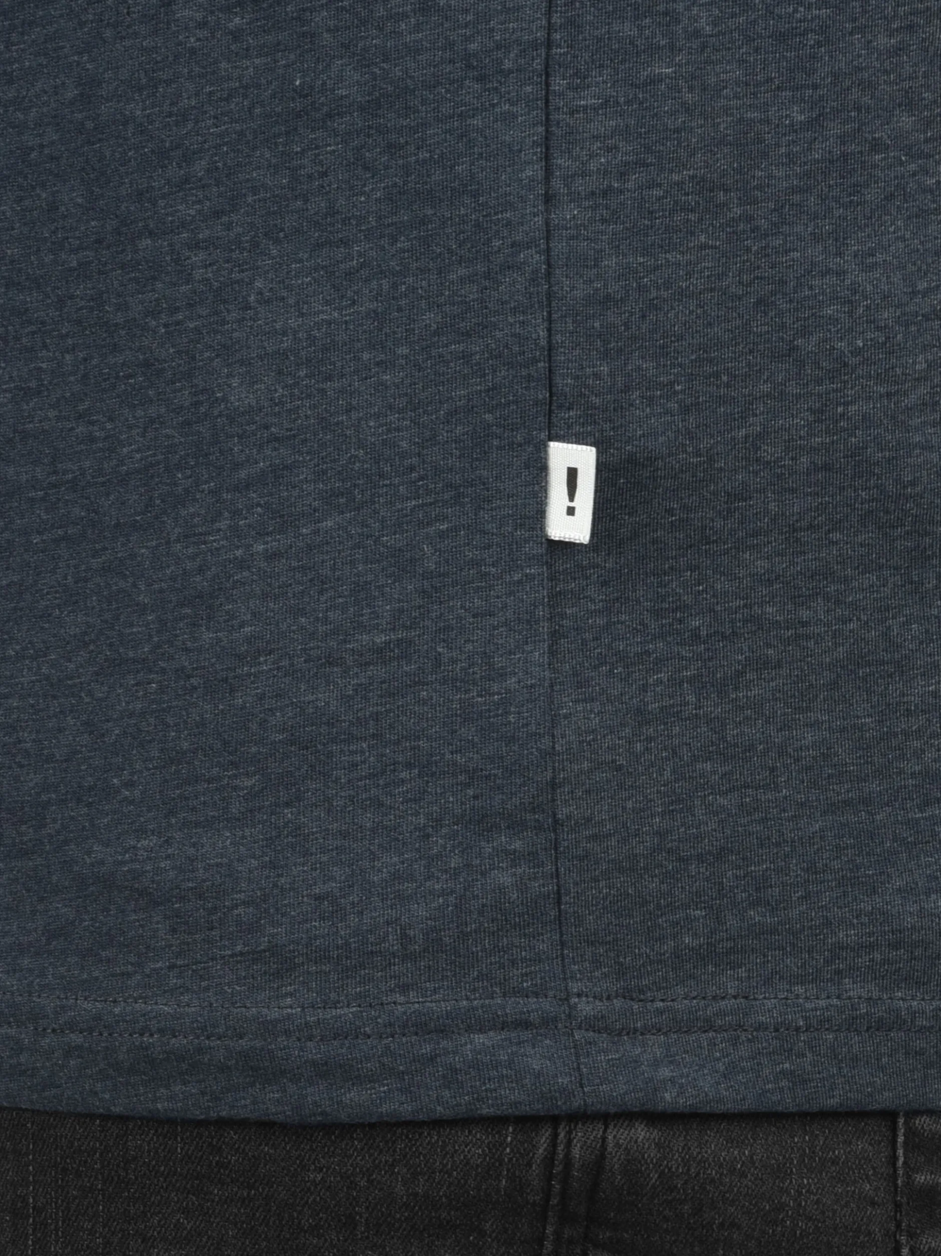 Solid Herren Rundhalsshirt - SDBastian in blau