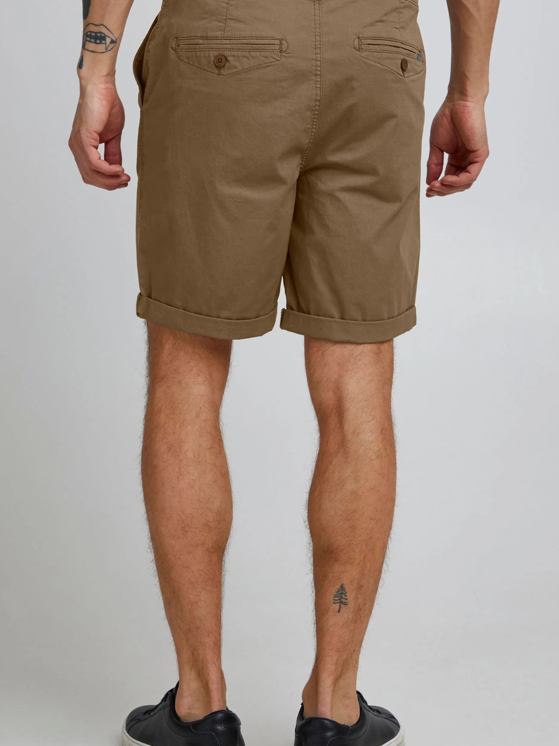 Solid Herren Shorts - SDJacob-Jim in braun