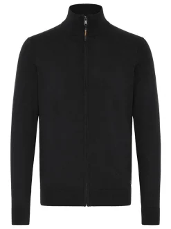 Solid Herren Strickjacke - SDAkalas in schwarz