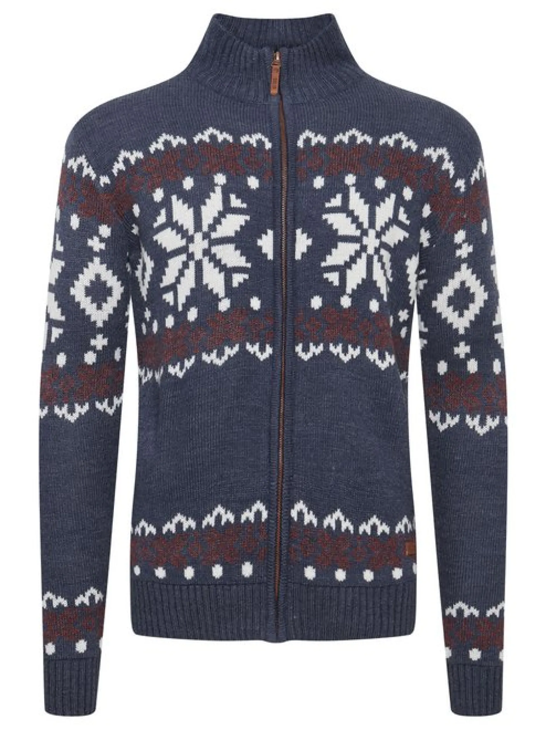 Solid Herren Strickjacke - SDNoran in blau