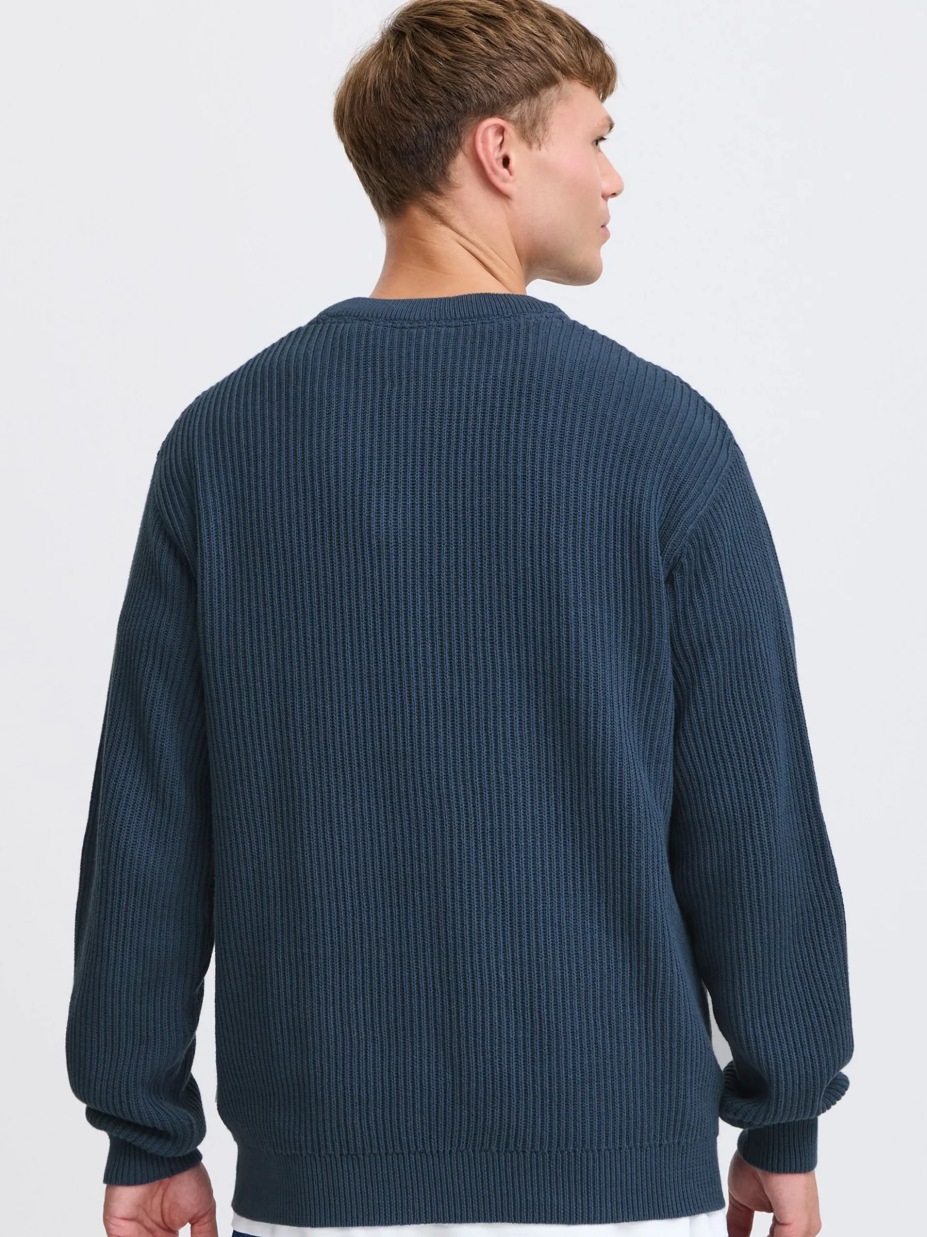Solid Herren Strickpullover - SDGia in marine