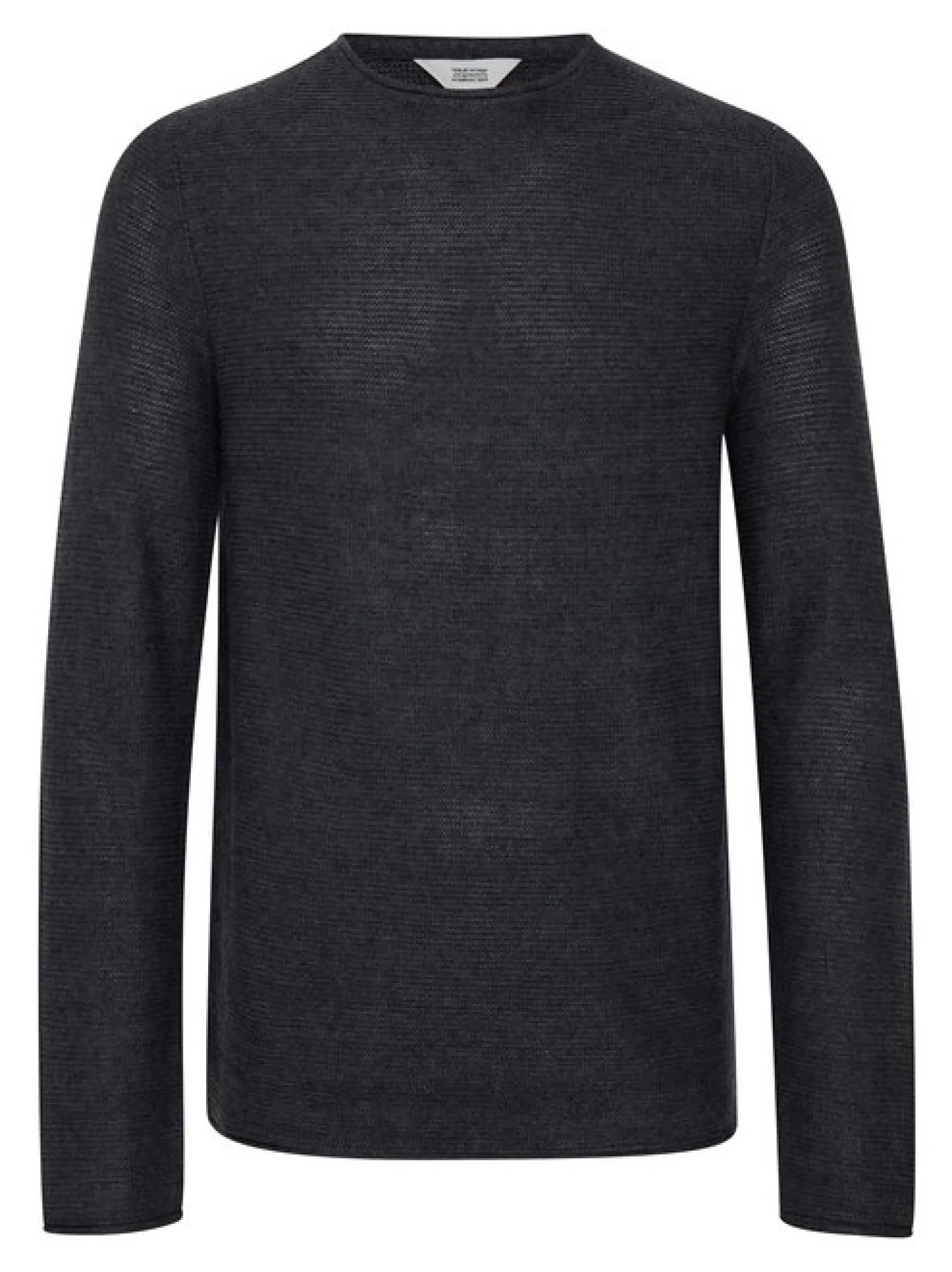 Solid Herren Strickpullover - SDJarah in grau