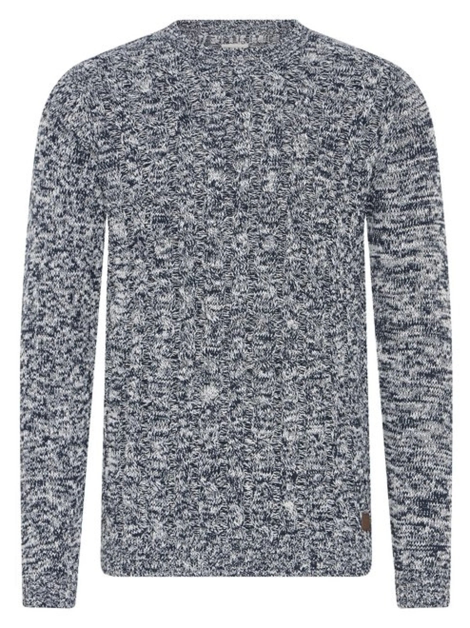 Solid Herren Strickpullover - SDRicco in blau
