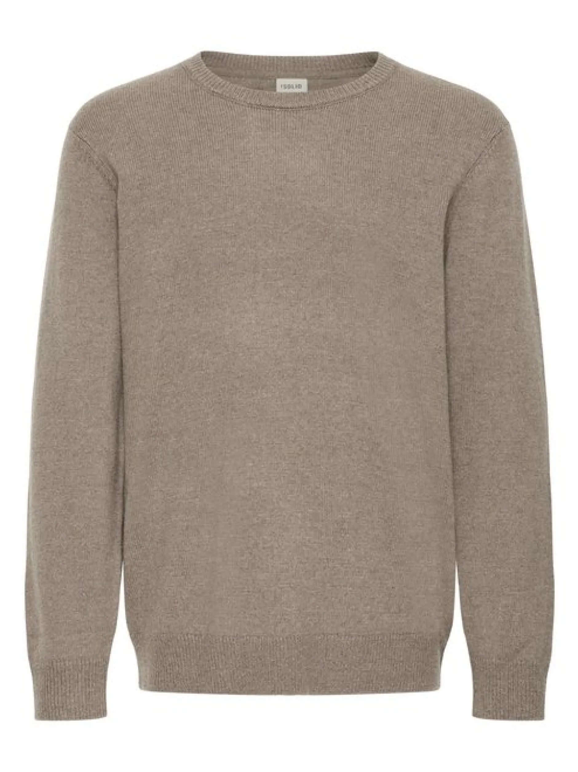 Solid Herren Strickpullover - SDRick in braun