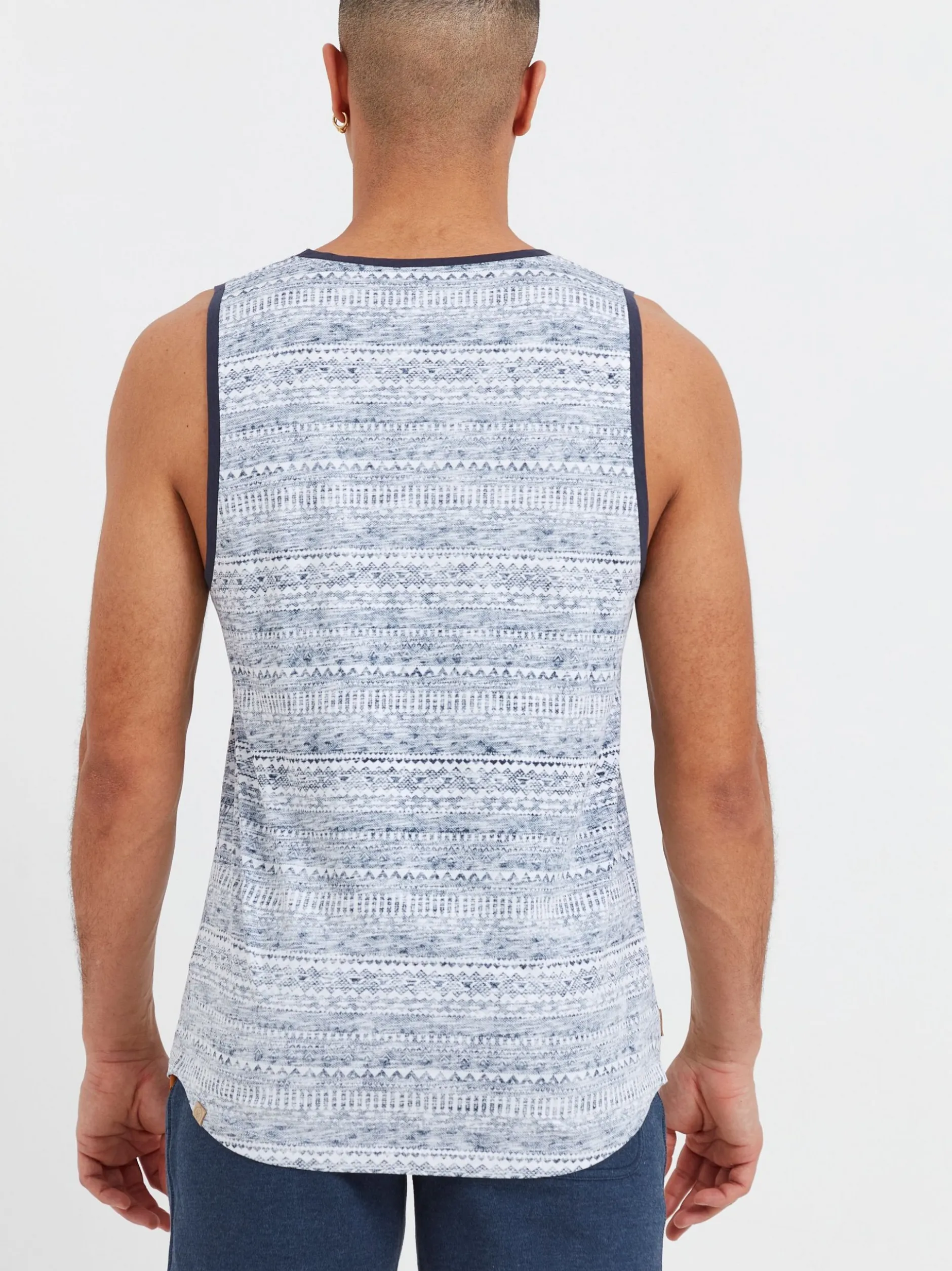 Solid Herren Tanktop - SDImbre in blau
