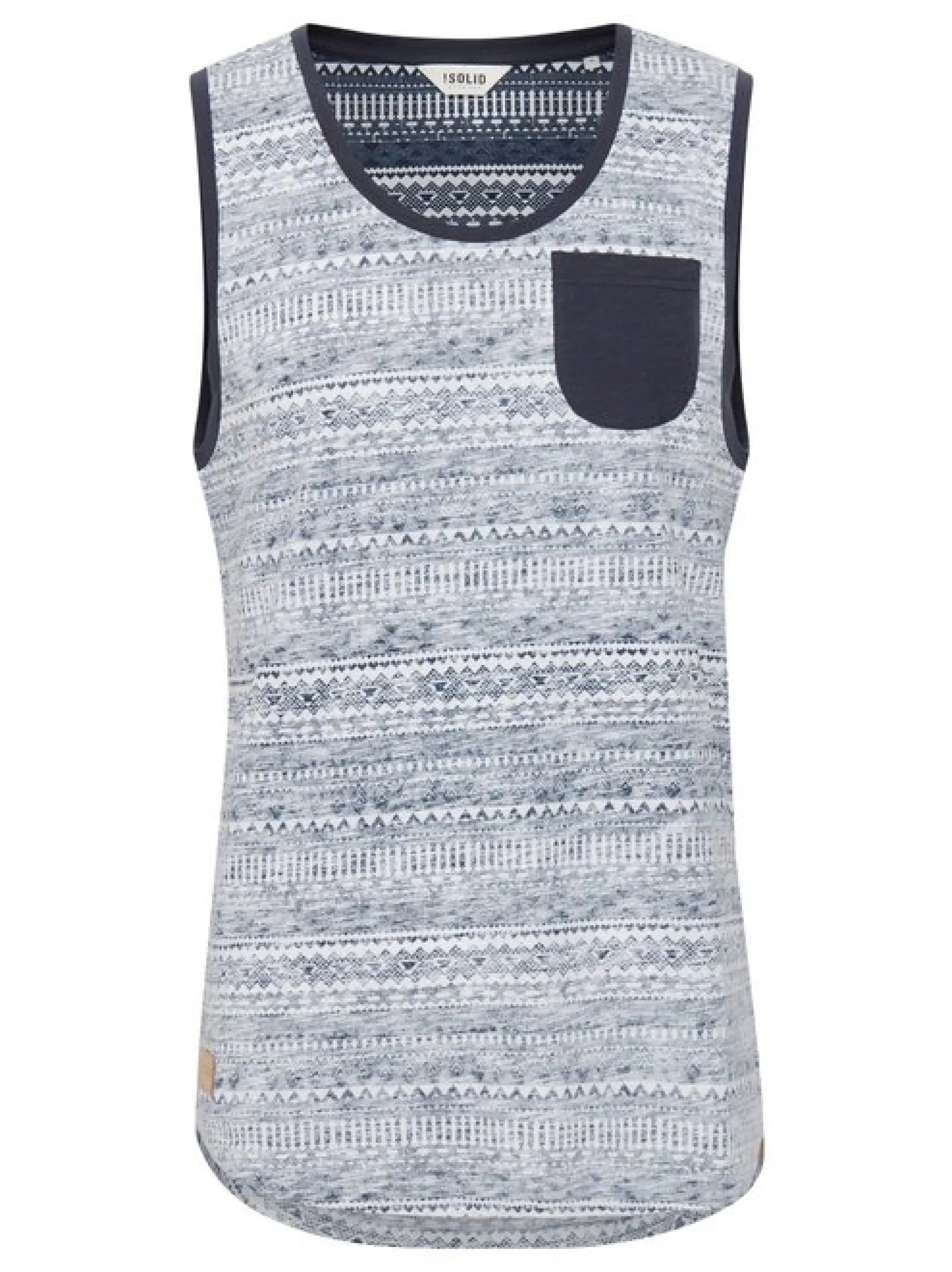 Solid Herren Tanktop - SDImbre in blau