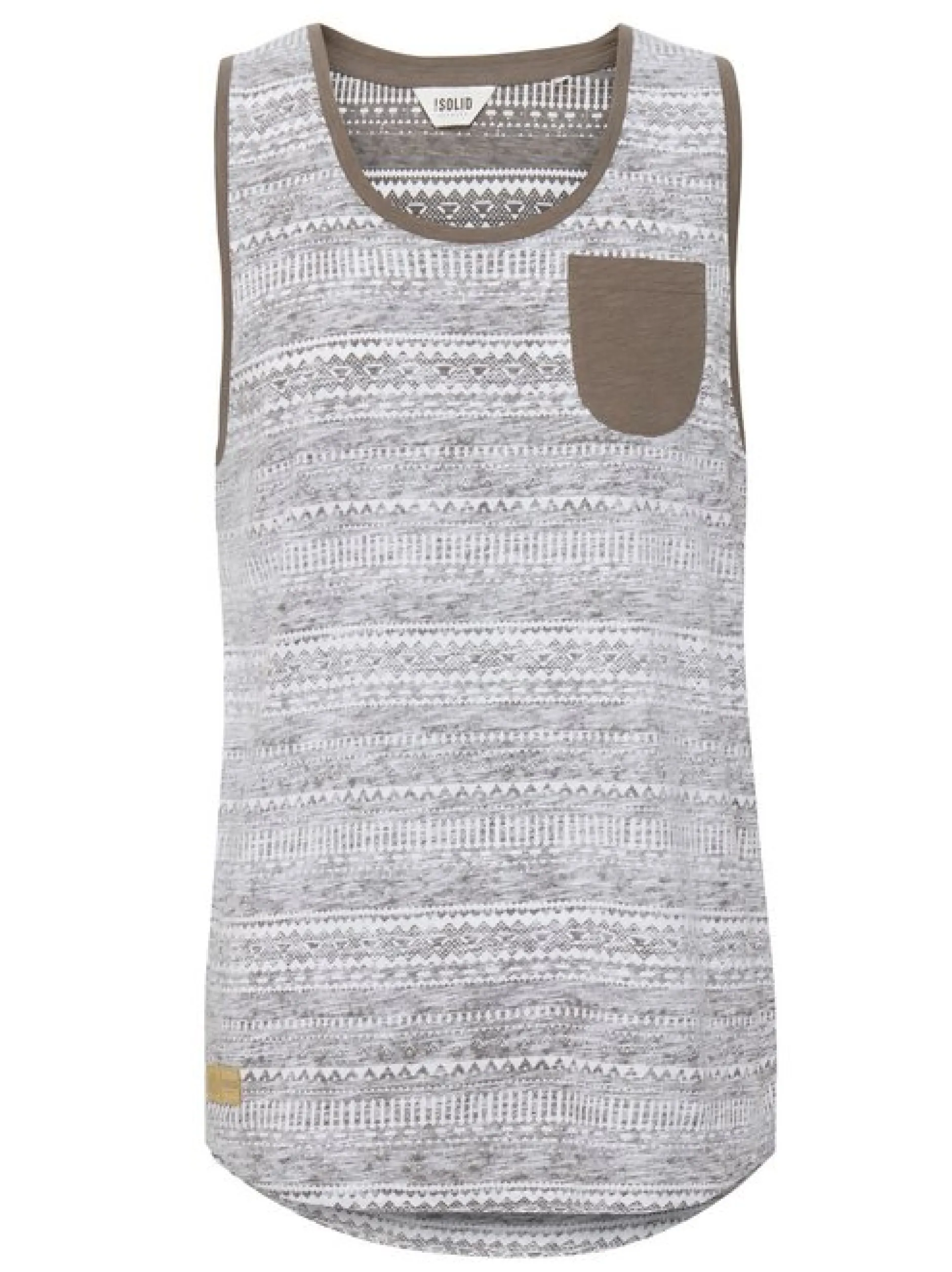 Solid Herren Tanktop - SDImbre in grau