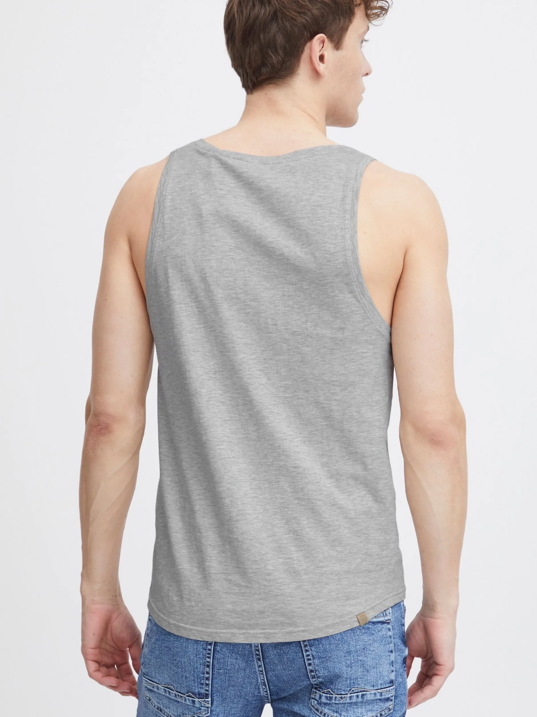Solid Herren Tanktop - SDIsaak in grau