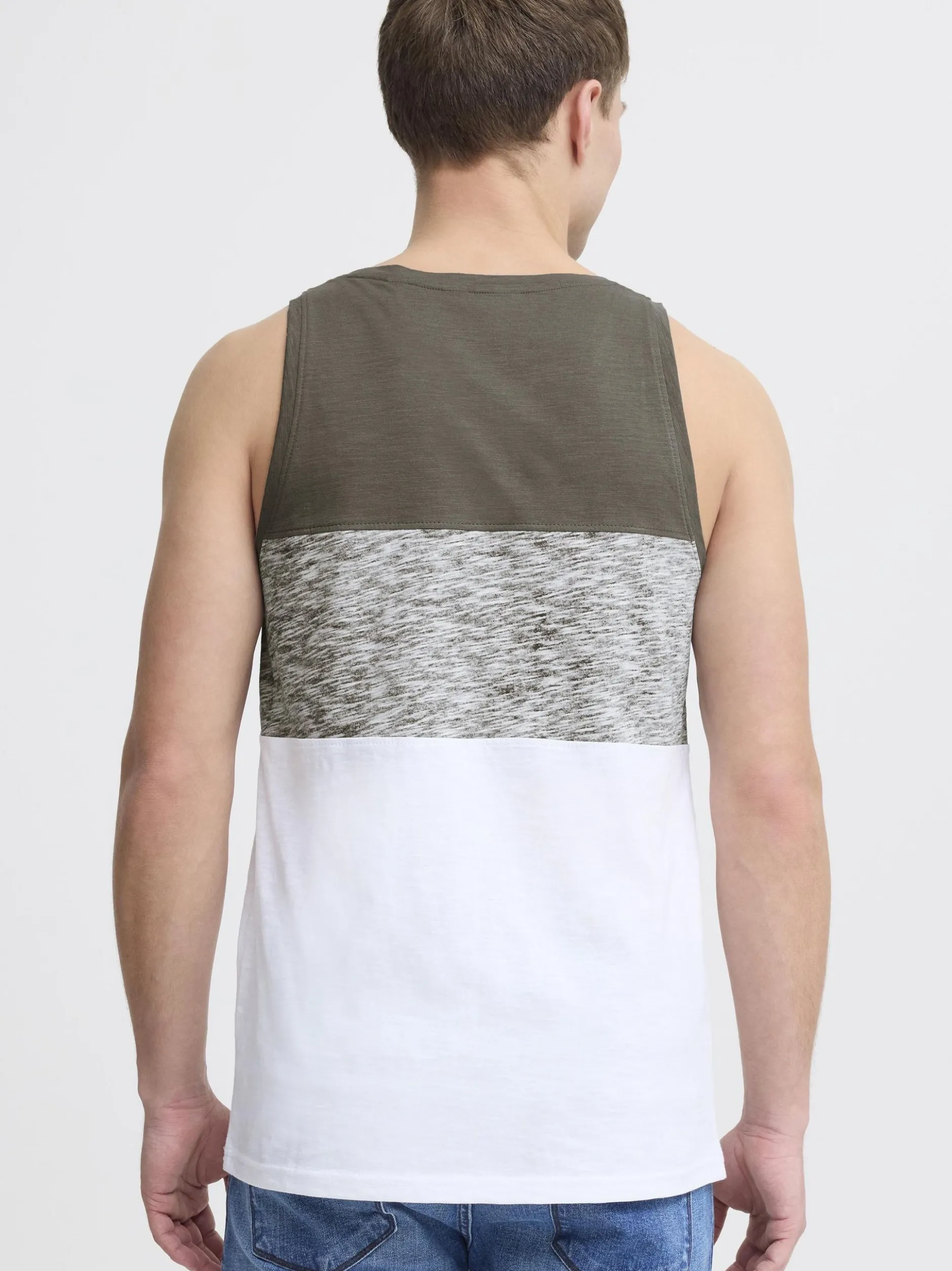 Solid Herren Tanktop - SDSion in grau