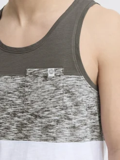 Solid Herren Tanktop - SDSion in grau