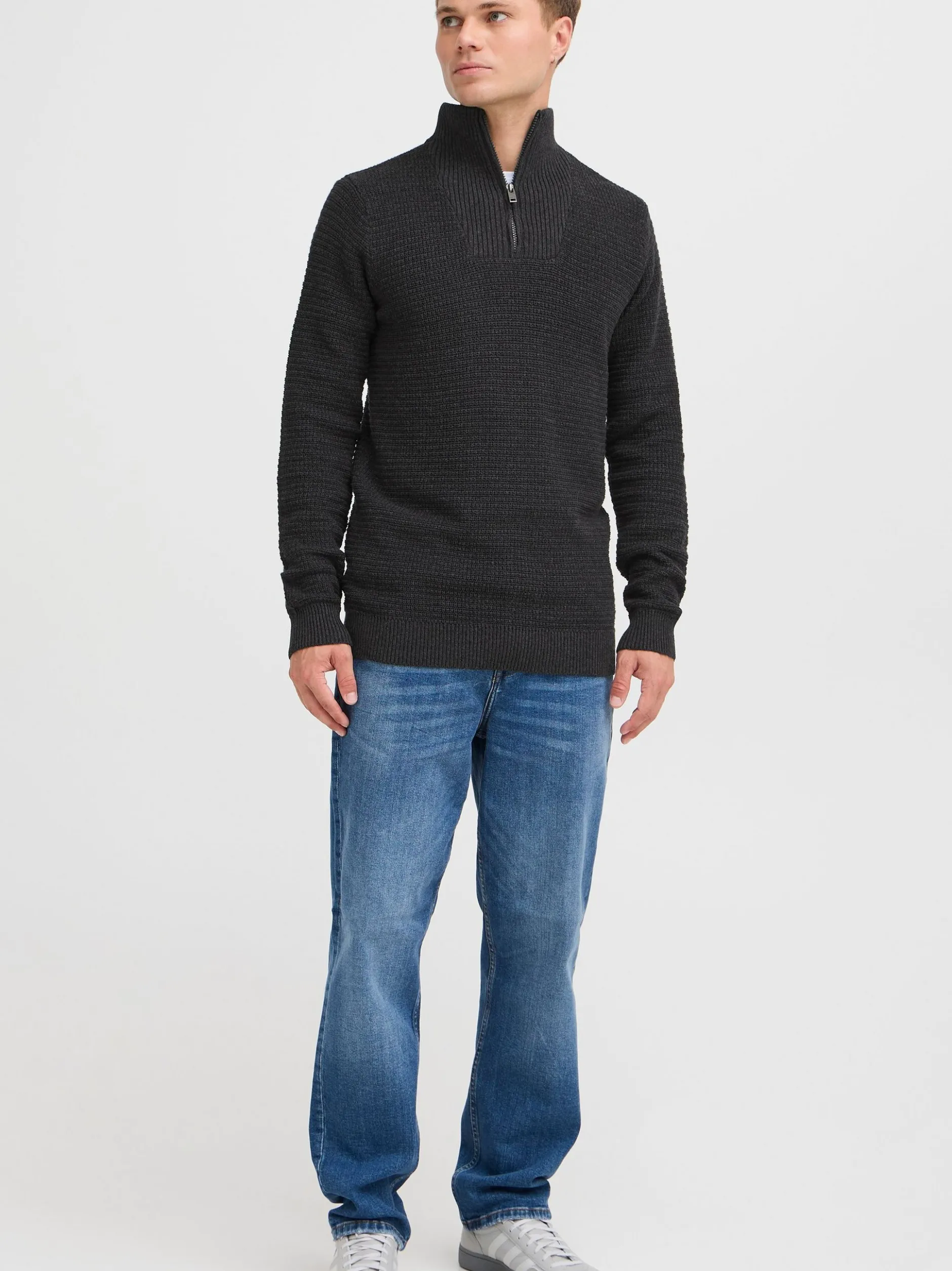 Solid Herren Troyer - SDReco in grau