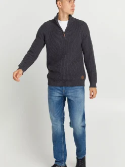 Solid Herren Troyer - SDXenox in grau