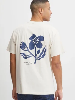 Solid Herren T-Shirt - SDFulton in beige
