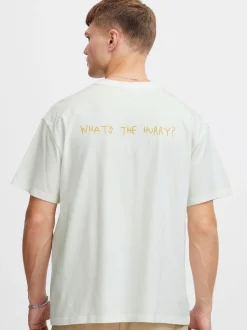 Solid Herren T-Shirt - SDHammad in weiß