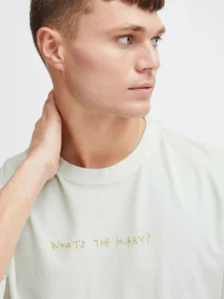 Solid Herren T-Shirt - SDHammad in weiß
