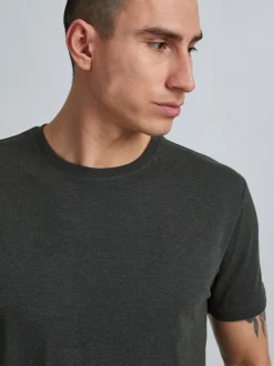 Solid Herren T-Shirt - SDRock in grau