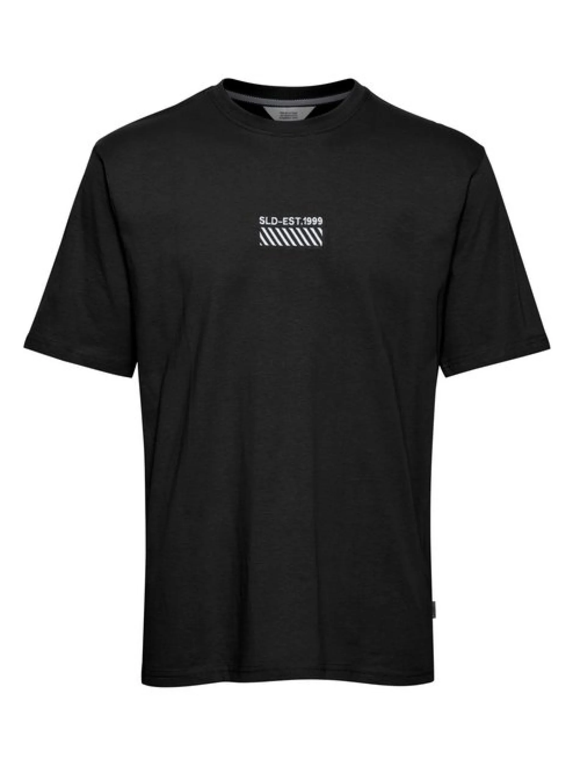 Solid Herren T-Shirt - SDRui in schwarz