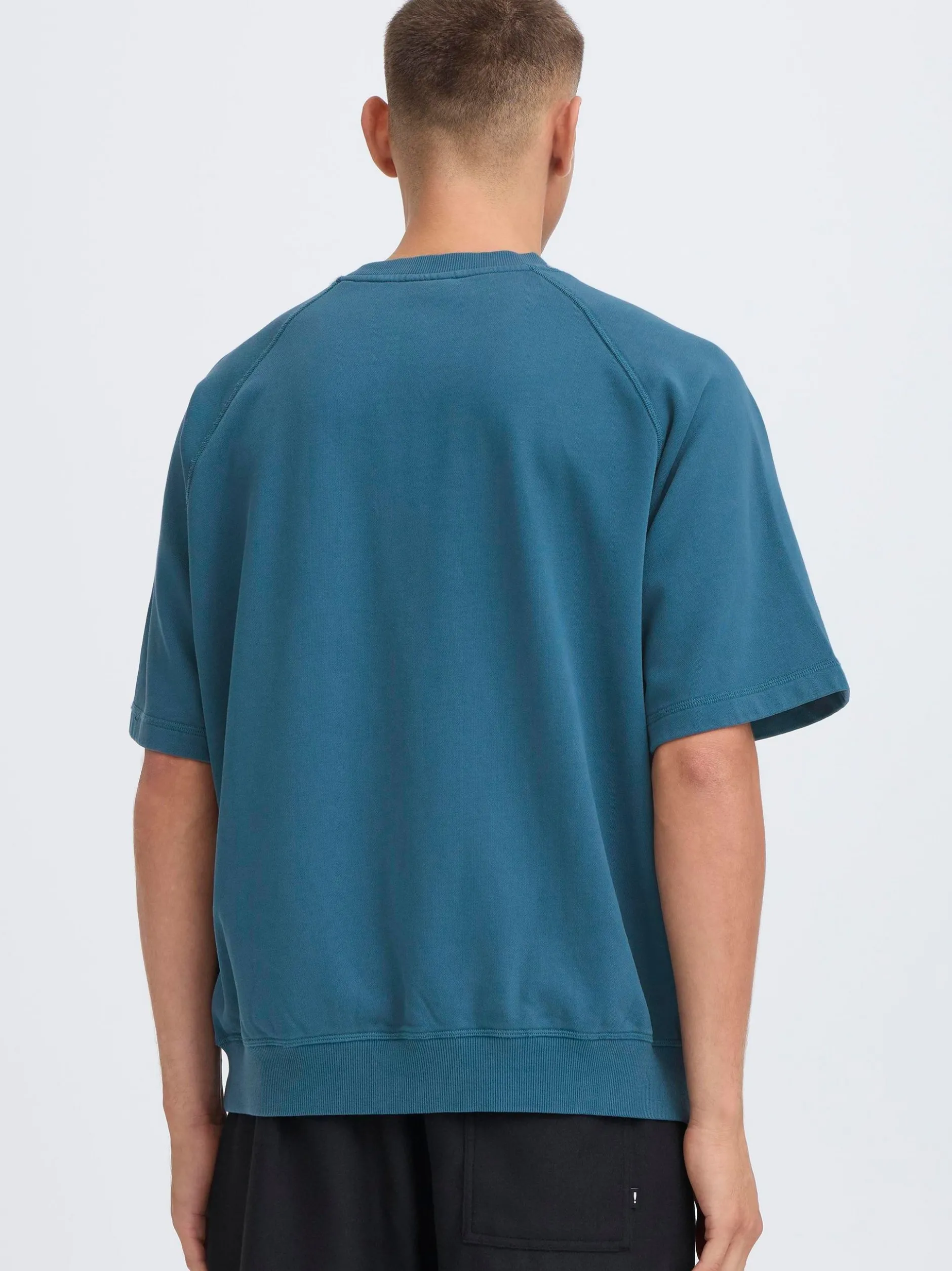 Solid Herren T-Shirt - SDSlater in petrol