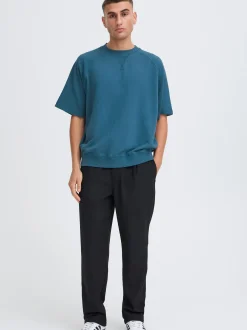Solid Herren T-Shirt - SDSlater in petrol