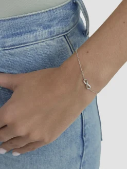 s.Oliver Damen Armband - Infinity in silber