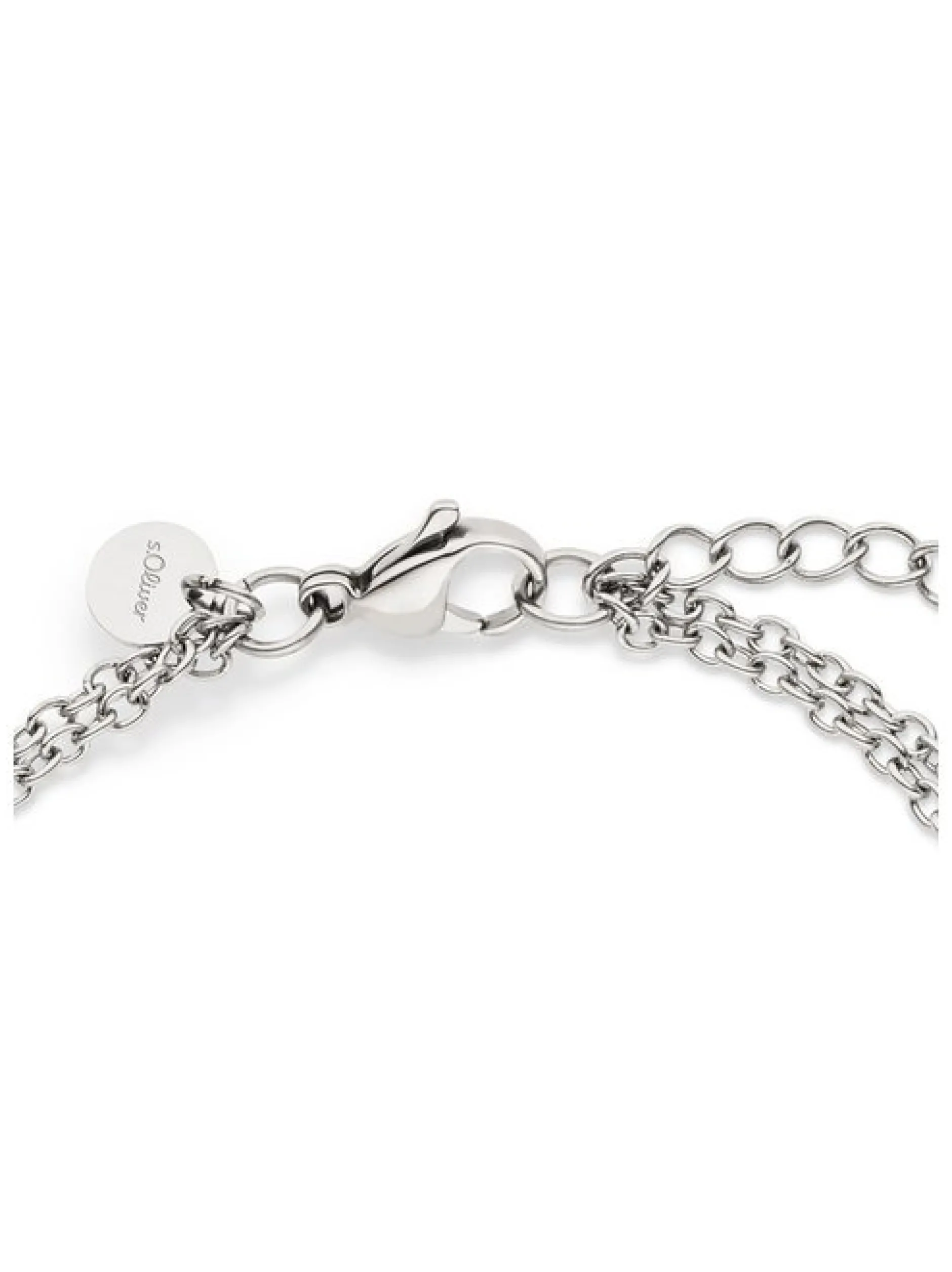 s.Oliver Damen Armband - Infinity Beads in mehrfarbig