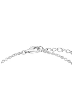 s.Oliver Damen Armband - Striped Heart in silber