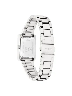 s.Oliver Damen Armbanduhr - Line Time in silber