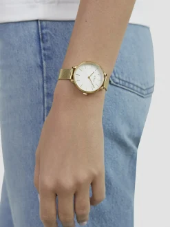 s.Oliver Damen Armbanduhr - Lovely Time in gold