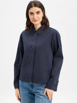 s.Oliver Damen Übergangsjacke in marine