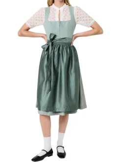 s.Oliver Damen Dirndl in lind - Ausschnitt: Karree