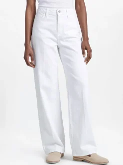 s.Oliver Damen Jeans - Suri in weiß - Länge: lang