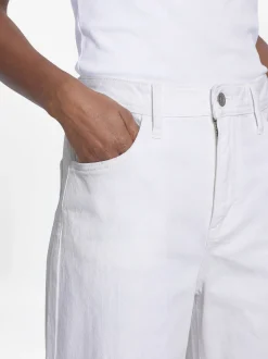 s.Oliver Damen Jeans - Suri in weiß - Länge: lang