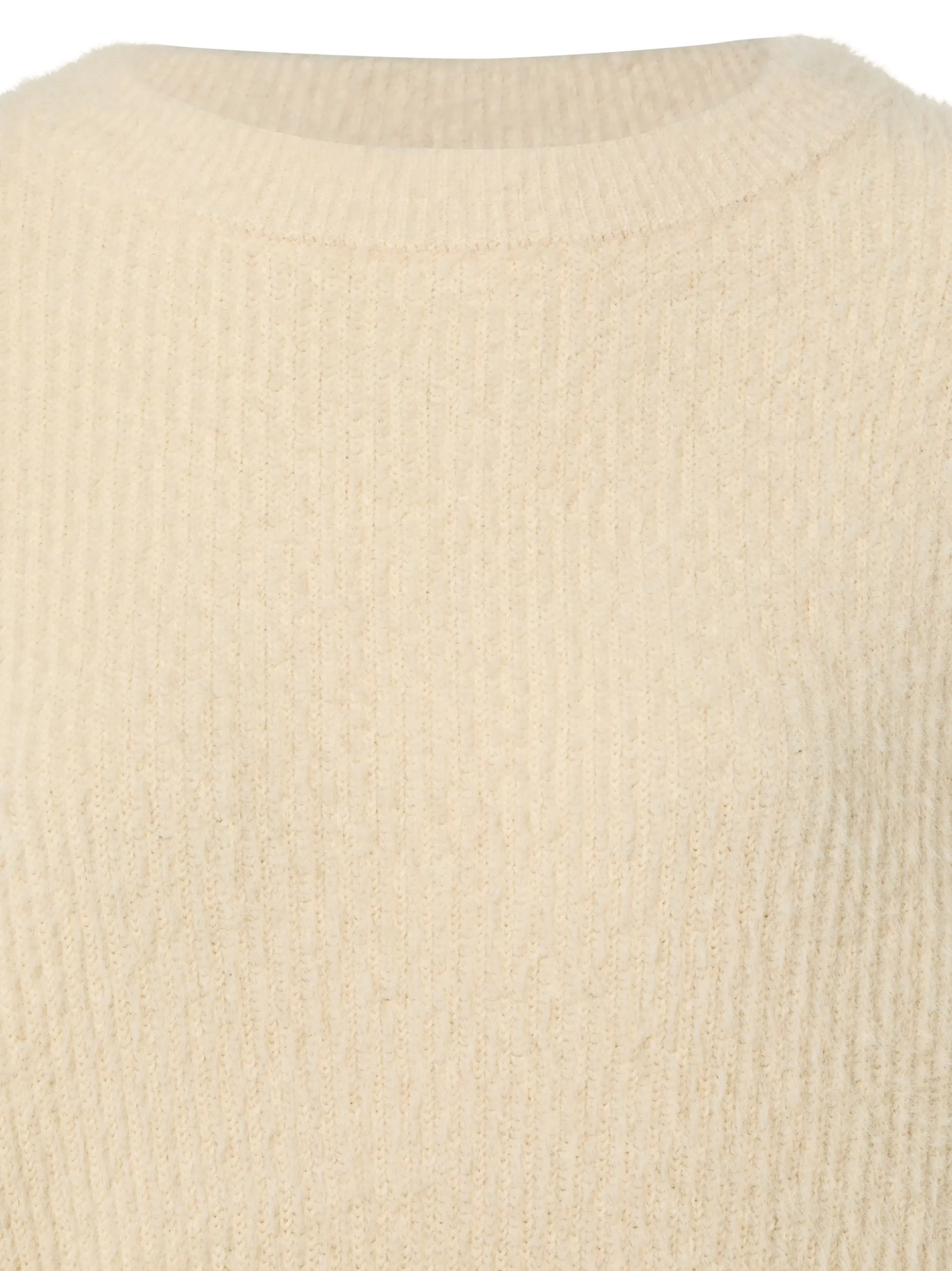 s.Oliver Damen Pullover in sand - Ausschnitt: Rundhals