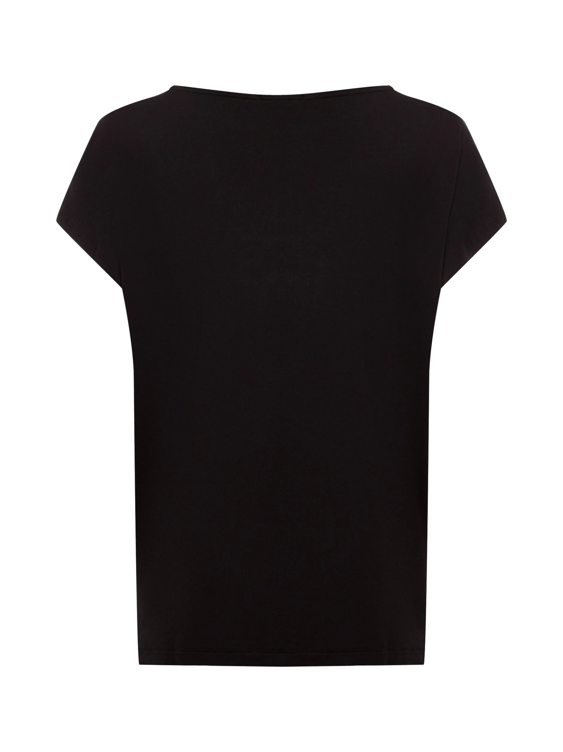 s.Oliver Damen T-Shirt in schwarz - Ausschnitt: Rundhals