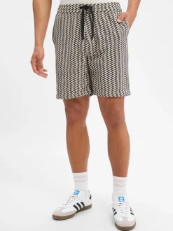 s.Oliver Herren Shorts - The Jogger in schwarz beige