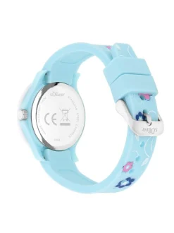 s.Oliver Mädchen Armbanduhr - The Magic Time in blau