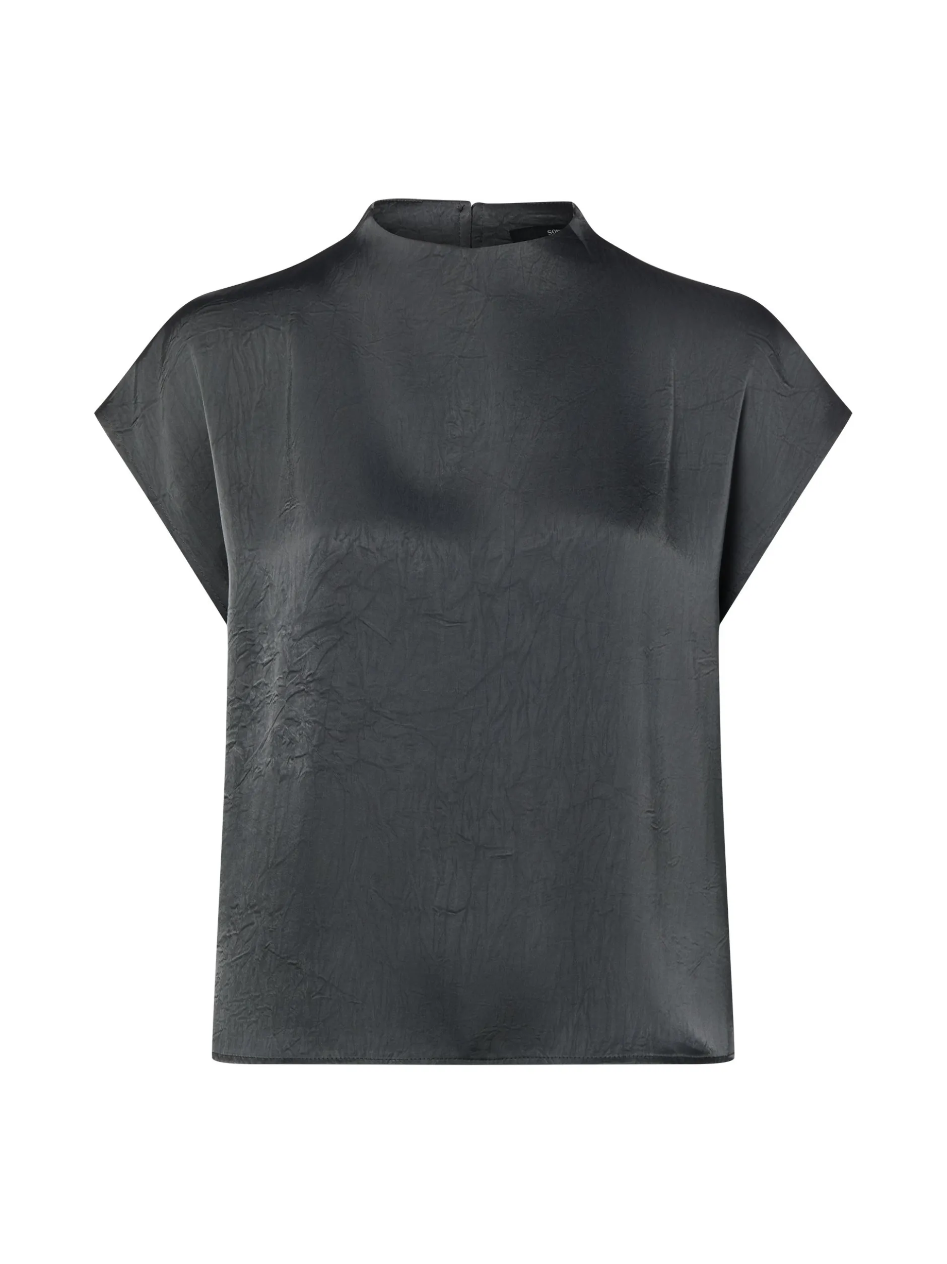 Someday Damen Blusenshirt - Zirken in anthrazit