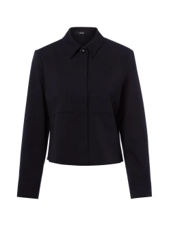 Someday Damen Hemdbluse mit Wollanteil - Zwoli in marine