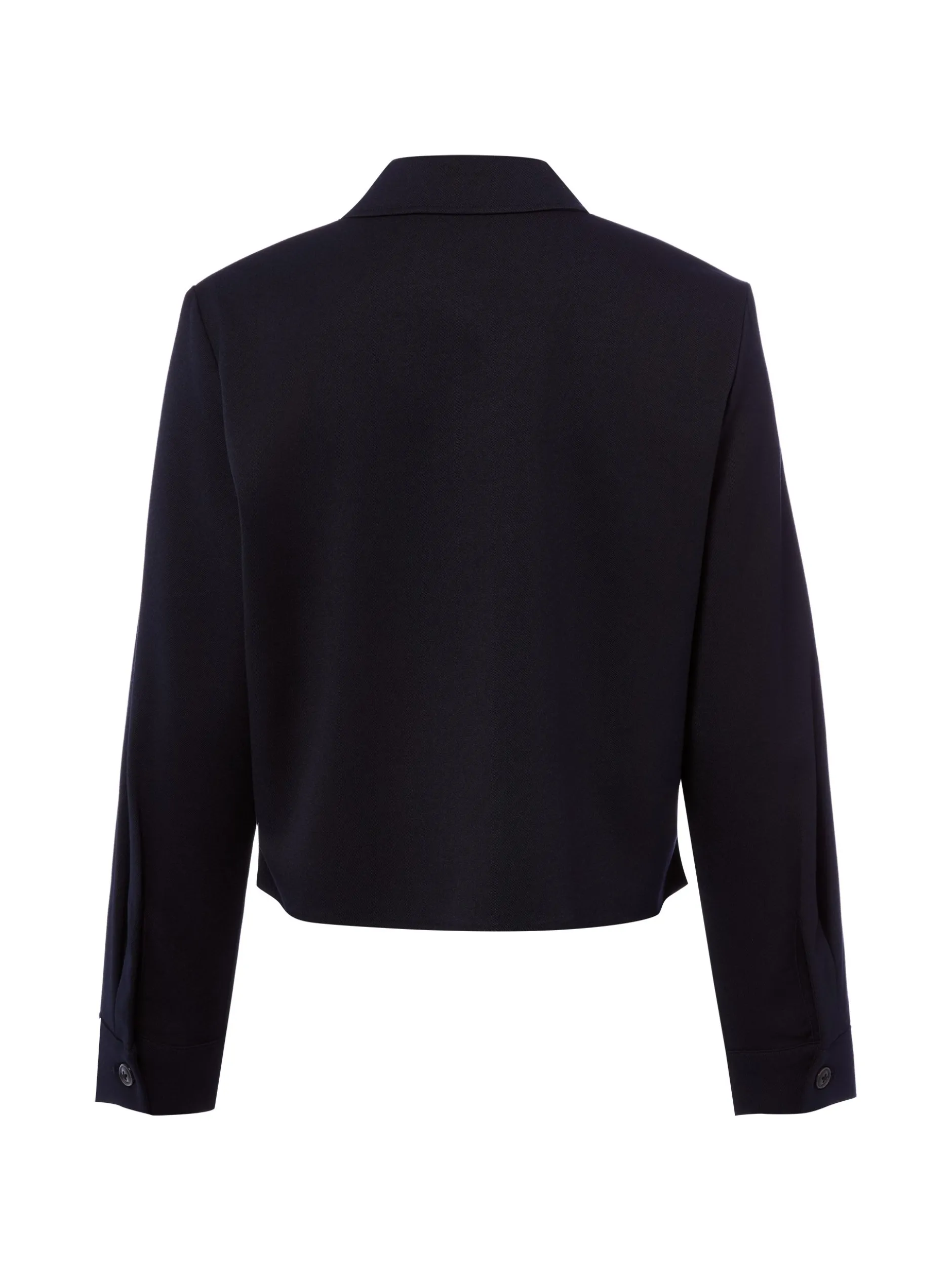 Someday Damen Hemdbluse mit Wollanteil - Zwoli in marine