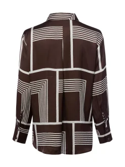 Someday Damen Hemdbluse - Zisi in schoko