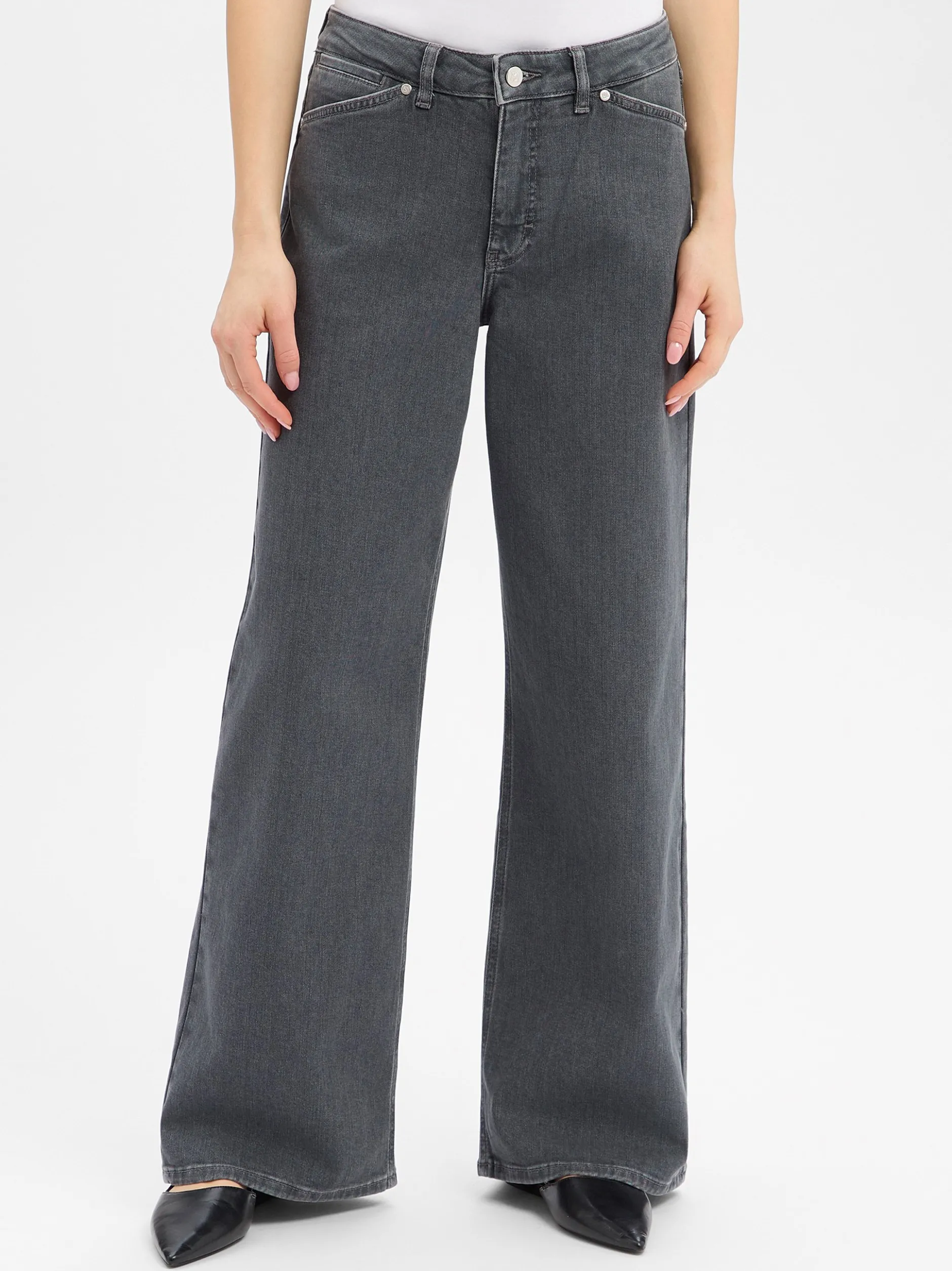 Someday Damen Jeans - Cellma Edge in anthrazit