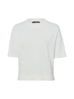 Someday Damen T-Shirt - Keena in ecru - Ärmel: Halbarm