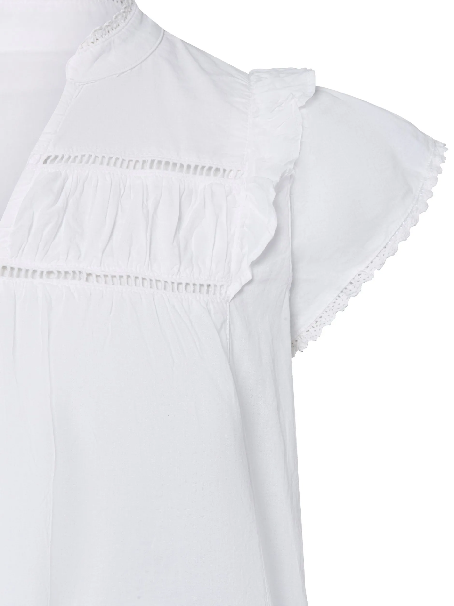 soyaconcept® Damen Blusentop - Caliste in weiß