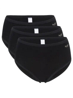 SPEIDEL Damen Midi Slip - 3er-Pack Bambus in schwarz